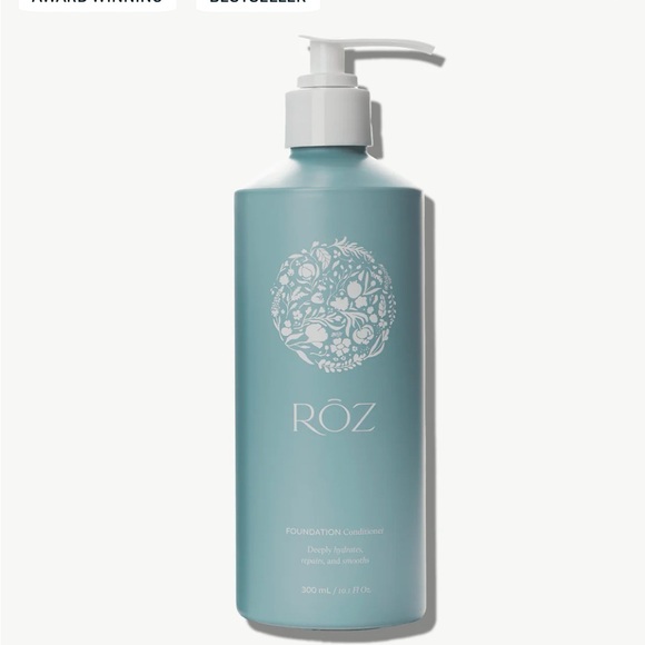 New ROZ Hair The Healthy Hair Kit (3) Conditioner travel bag sandalwood comb $84 - Picture 3 of 12